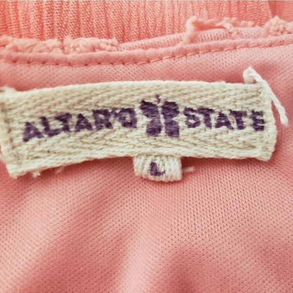 Altar'd State Sundress Peach Large - Picture 5 of 6